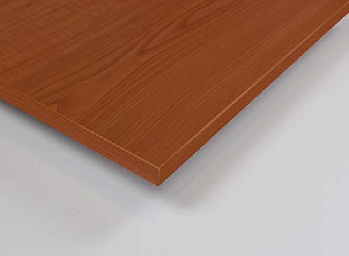 MySpiegel.de Tischplatte Holz Zuschnitt nach Maß Beschichtete Holzdekorplatte (100 x 100 cm, Kirsche Acco)