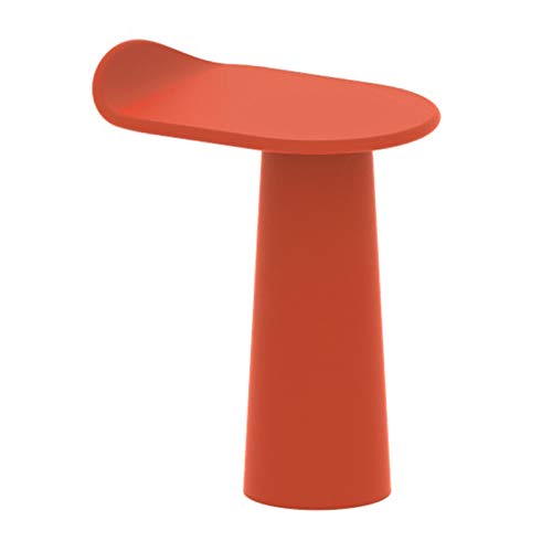 Saturey Couchtisch Mode Personalisierung Seitentisch 22.8''h Decor Möbel Wohnzimmer Balkon Tisch Moderner Teetisch (Color : Rot)