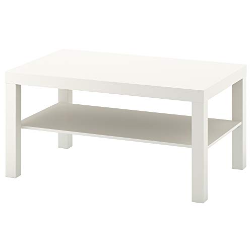 IKEA Lack Couchtisch Wohnzimmermöbel Design Ablageboden 90x55x45cm weiss