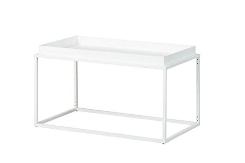 Inter Link - Couchtisch - Club NY - 80x45x45 snow white