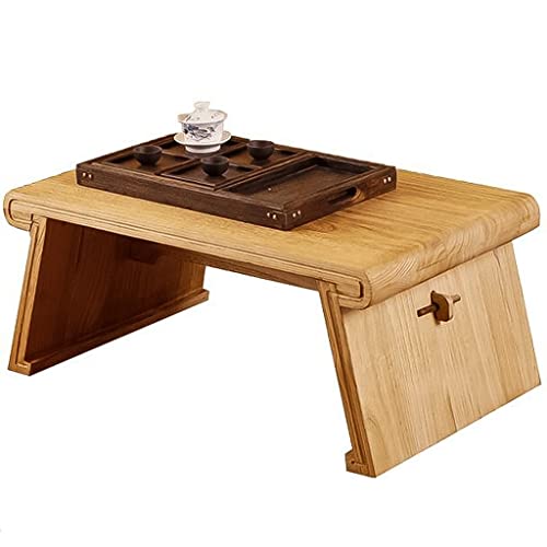 End Tables Retro- Meditation Niedriger Tisch Klappbarer Couchtisch Japanischer Tatami- Tisch Couchtisch Passend Für Erker (Size : 60x40x30cm)