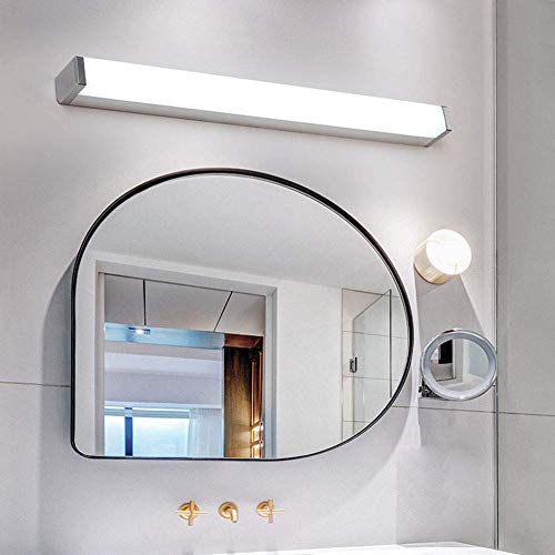 Spiegelleuchte LED mit wasserdichter Anti-Beschlag-Badezimmer- Spiegelschrank-Beleuchtun g Wandleuchte Schlafzimmer Make-up-Beleuchtung,warm, 80cm15w