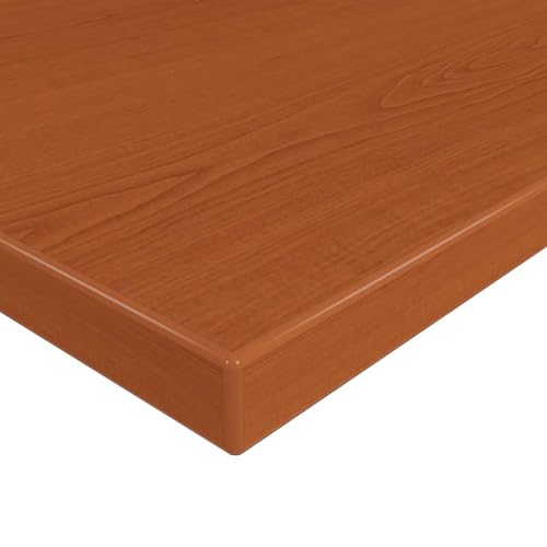 MySpiegel.de Tischplatte Holz Zuschnitt nach Maß Beschichtete Holzdekorplatte Kirsche Acco in 19mm Stärke (120 x 70 cm, Kirsche Acco)